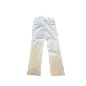 Lauren Ralph Lauren White Straight Leg Capri Pant Size 10